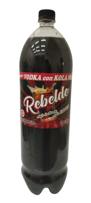 BEBIDA ALCOHÓLICA GASIFICADA CON SABOR A VODKA Y KOLA, X 6 UNIDADES BOTELLA DE 2 LITROS (SIX PACK)